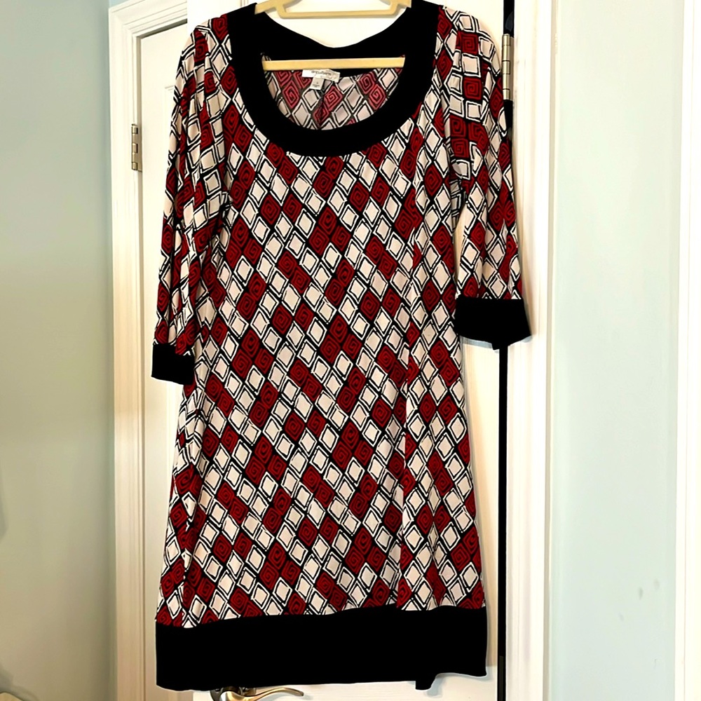 Dress barn scoop neck dress